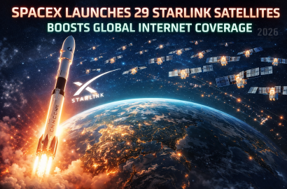 SpaceX Launches 29 More Starlink Satellites, Expanding Global Internet Coverage