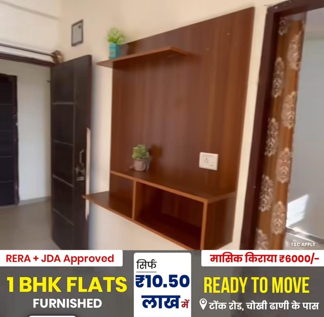 Fully Furnished 1 & 2 BHK Flats for Sale on Tonk Road, Jaipur