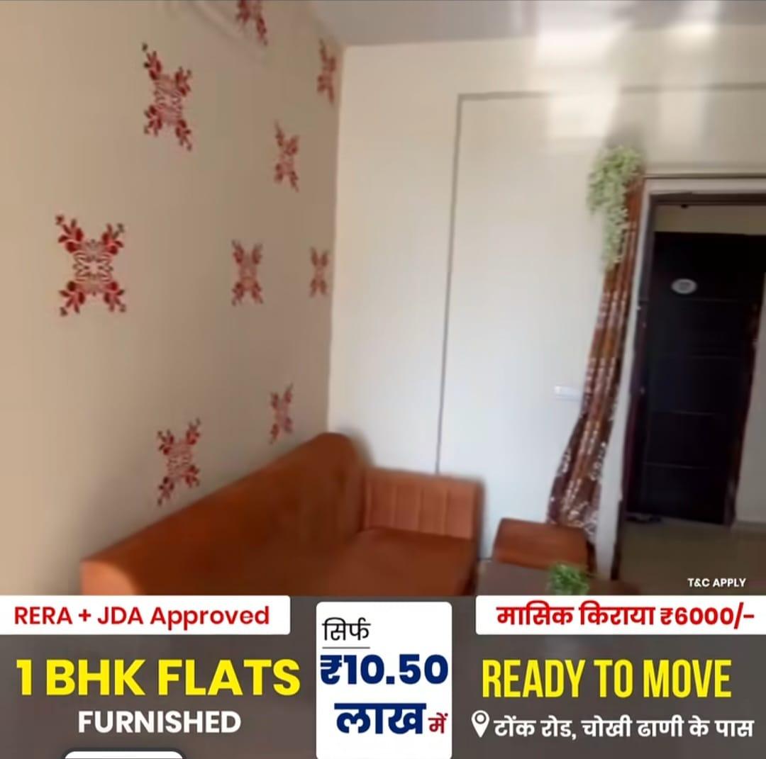 Fully Furnished 1 & 2 BHK Flats for Sale on Tonk Road, Jaipur