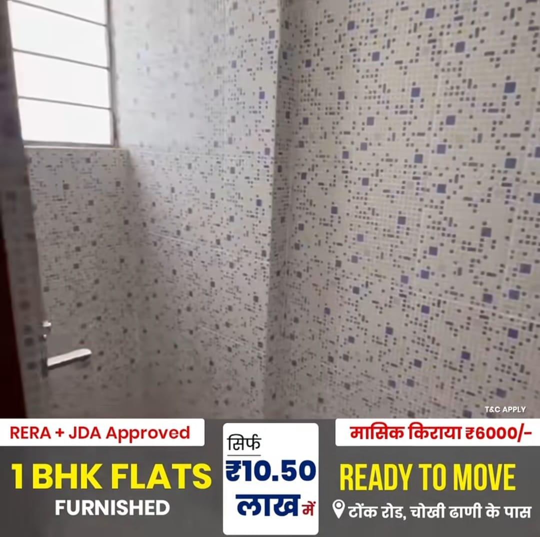 Fully Furnished 1 & 2 BHK Flats for Sale on Tonk Road, Jaipur