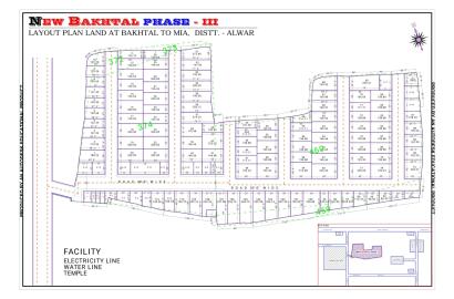 Agriculture Plot for Sale in New Bakhtal Phase 3rd MIA Alwar | Multiple Sizes | KEYMyHOME